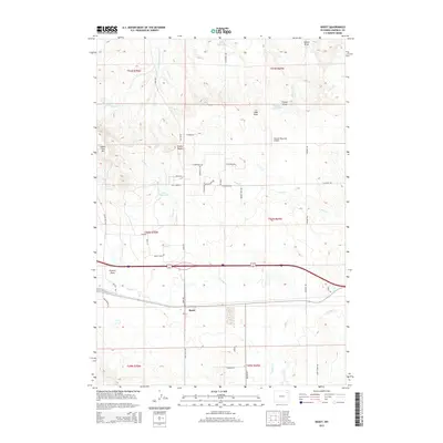 2015 Map of Rozet, 2015 Print