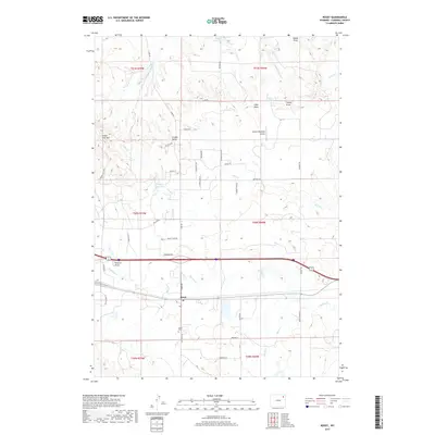 2017 Map of Rozet, 2017 Print