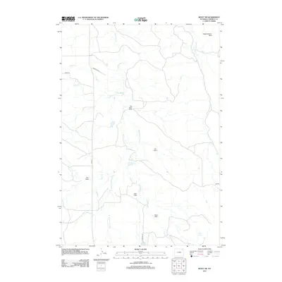 2012 Map of Rozet NW, 2012 Print