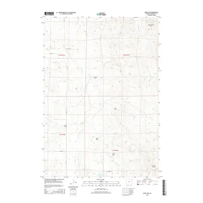 2015 Map of Rozet NW, 2015 Print