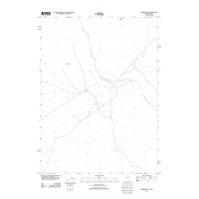 2012 Map of Rubber Hill, 2012 Print