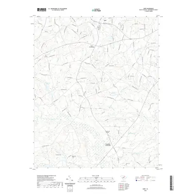 2020 Map of Ruby, 2020 Print