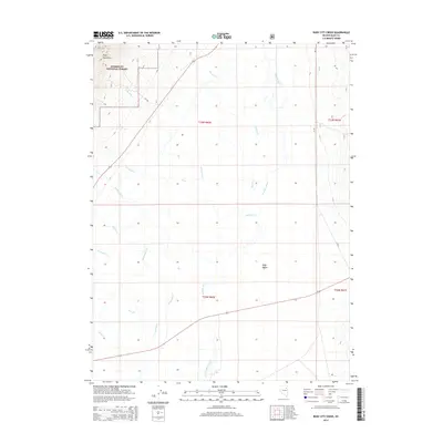 2014 Map of Ruby City Creek, 2014 Print