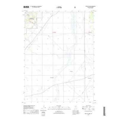 2018 Map of Ruby City Creek, 2018 Print