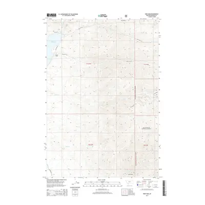 2014 Map of Ruby Dam, 2014 Print