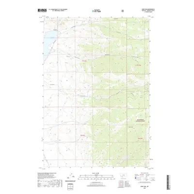 2020 Map of Ruby Dam, 2020 Print