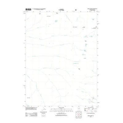 2012 Map of Ruby Dome, 2012 Print
