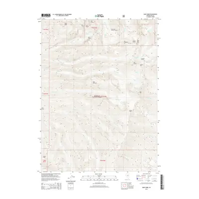 2015 Map of Ruby Dome, 2015 Print