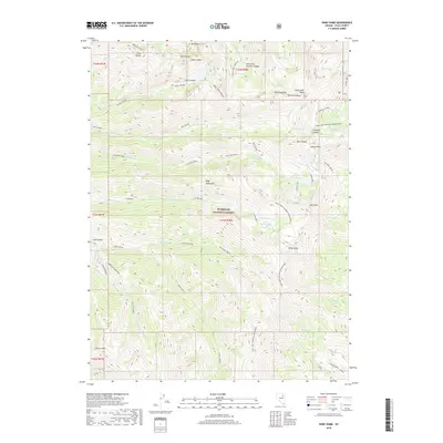 2018 Map of Ruby Dome, 2018 Print