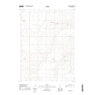 2017 Map of Ruby Knolls, 2017 Print