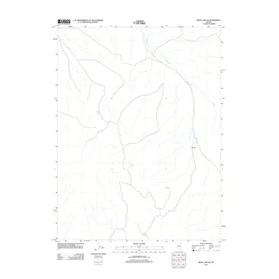 2012 Map of Ruby Lake NE, 2012 Print