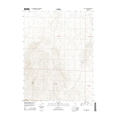 2014 Map of Ruby Lake NE, 2014 Print