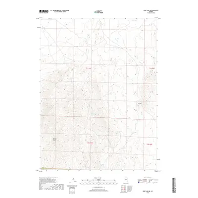 2018 Map of Ruby Lake NE, 2018 Print