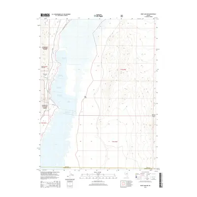 2015 Map of Ruby Lake NW, 2015 Print