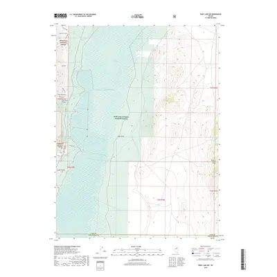 2018 Map of Ruby Lake NW, 2018 Print