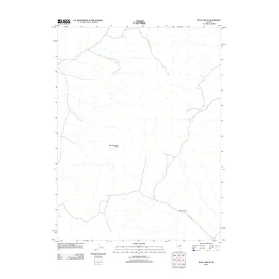 2012 Map of Ruby Lake SE, 2012 Print