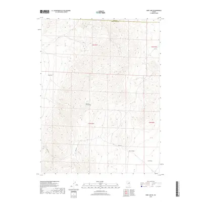 2018 Map of Ruby Lake SE, 2018 Print