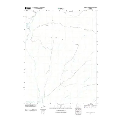 2010 Map of Ruby Lee Reservoir, 2010 Print