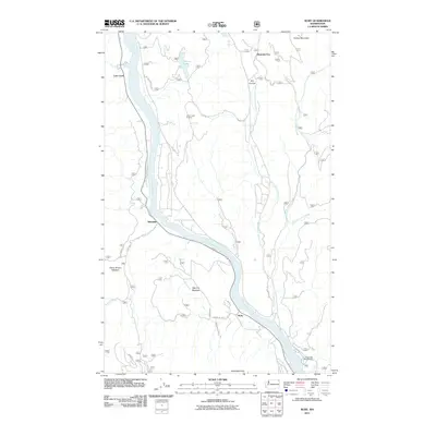 2011 Map of Ruby, 2011 Print