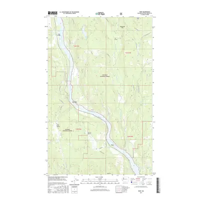 2017 Map of Ruby, 2017 Print