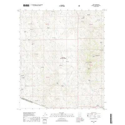 2018 Map of Ruby, 2018 Print