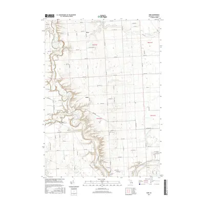 2017 Map of Ruby, 2017 Print