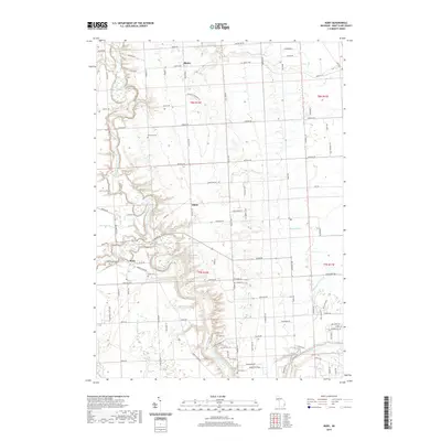 2019 Map of Ruby, 2019 Print