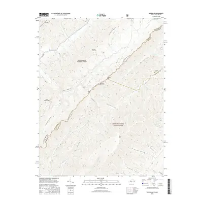 2016 Map of Rucker Gap, 2016 Print