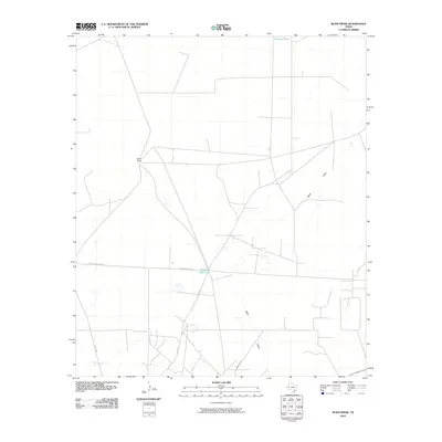 2010 Map of Rudd Draw, 2010 Print
