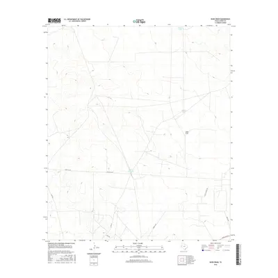 2016 Map of Rudd Draw, 2016 Print