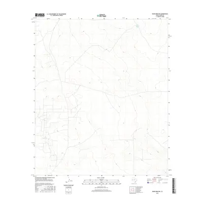 2016 Map of Rudd Draw NE, 2016 Print