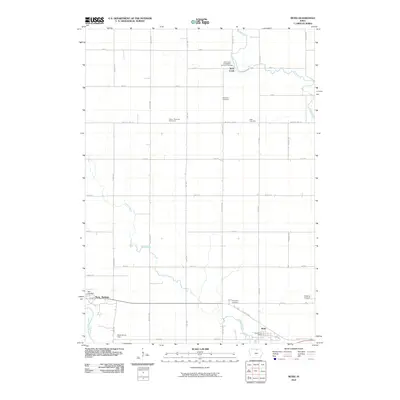 2010 Map of Rudd, 2010 Print
