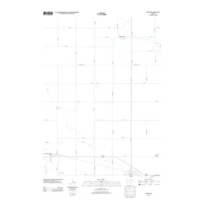 2013 Map of Rudd, 2013 Print