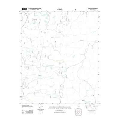 2011 Map of Rudd Knoll, 2011 Print