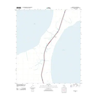 2012 Map of Ruddock, 2012 Print