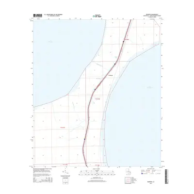 2015 Map of Ruddock, 2015 Print