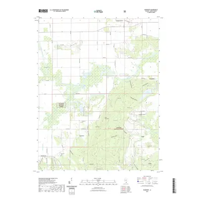 2021 Map of Rudement, 2021 Print