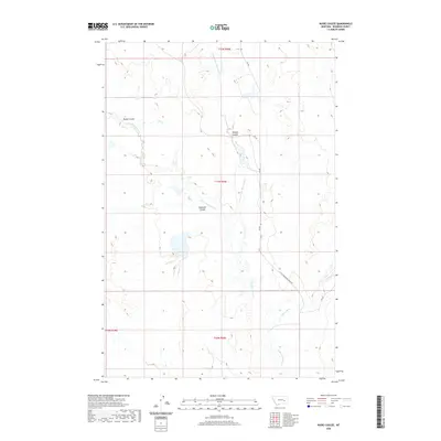 2020 Map of Rudie Coulee, 2020 Print