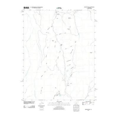 2011 Map of Rudolph Hill, 2011 Print