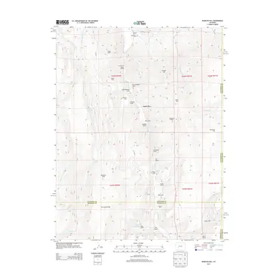 2013 Map of Rudolph Hill, 2013 Print