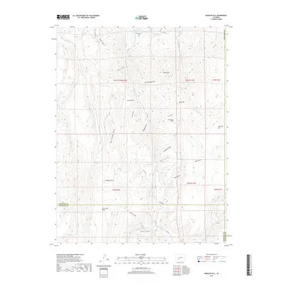 2019 Map of Rudolph Hill, 2019 Print