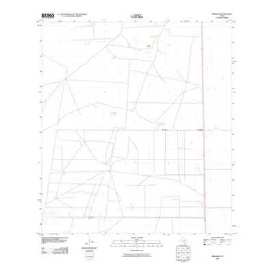 2010 Map of Rudolph, 2010 Print
