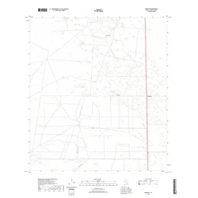 2019 Map of Rudolph, 2019 Print