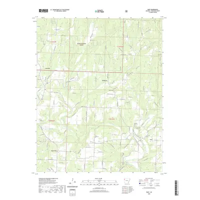 2020 Map of Rudy, 2020 Print