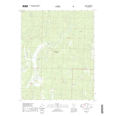 2020 Map of Rudy NE, 2020 Print