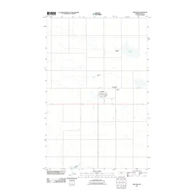 2011 Map of Rudyard, 2011 Print