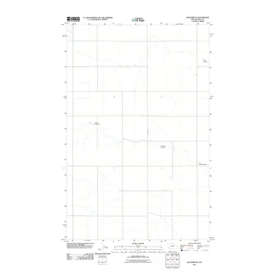 2011 Map of Rudyard NE, 2011 Print