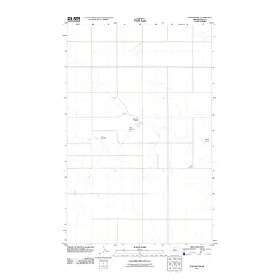 2011 Map of Rudyard NW, 2011 Print
