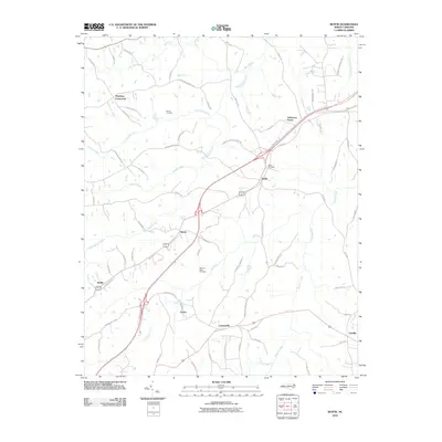 2010 Map of Ruffin, 2010 Print