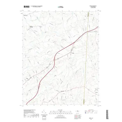 2019 Map of Ruffin, 2019 Print